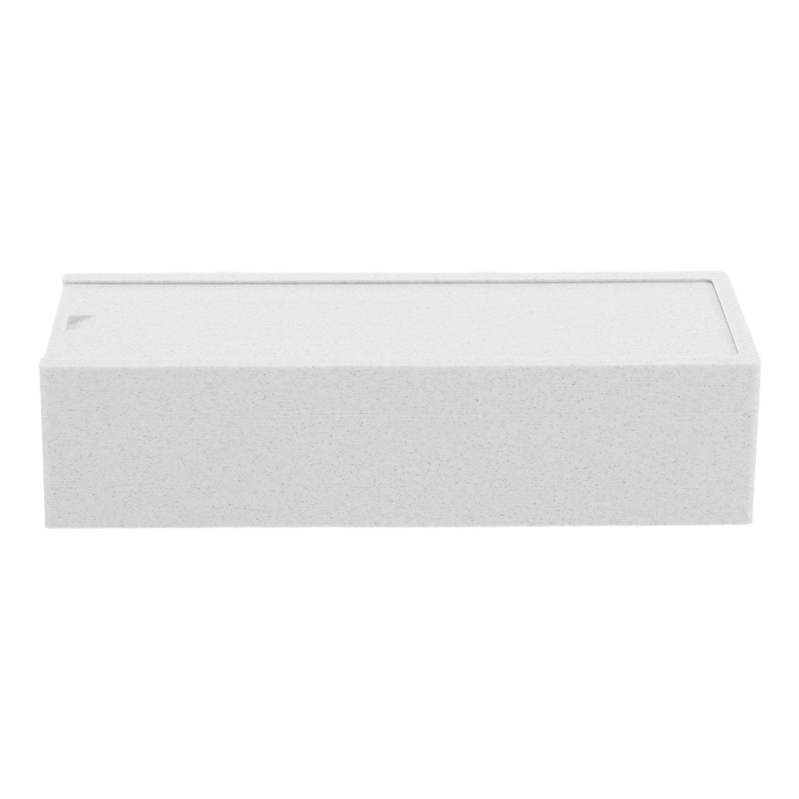 Home One Bathroom Accessories - White Double Compartment Blade Storage Case