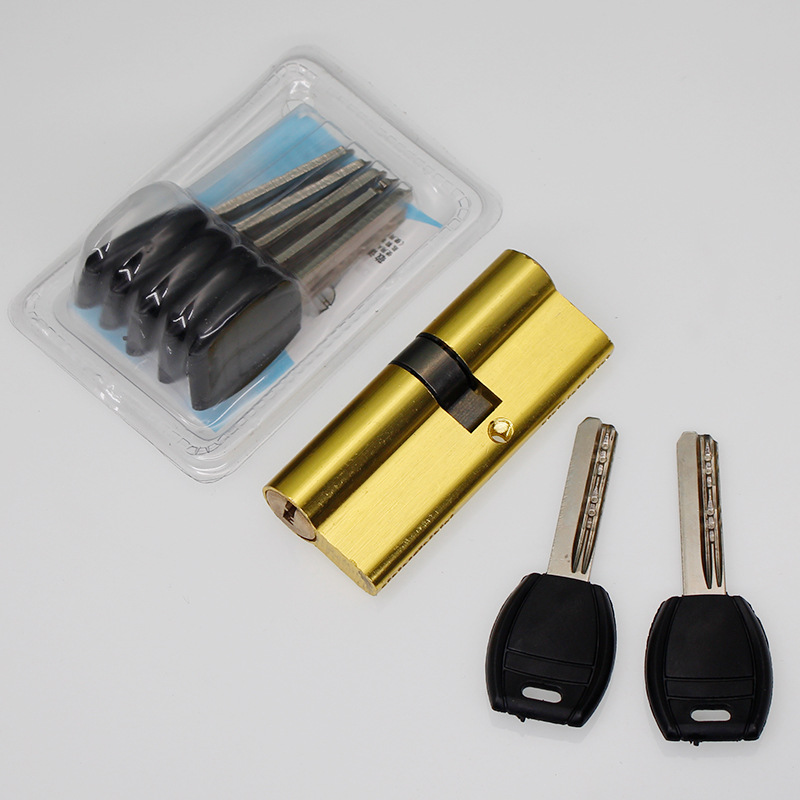 Home Bathroom Hardware - Handle Door Lock Cylinder Home Multi-size