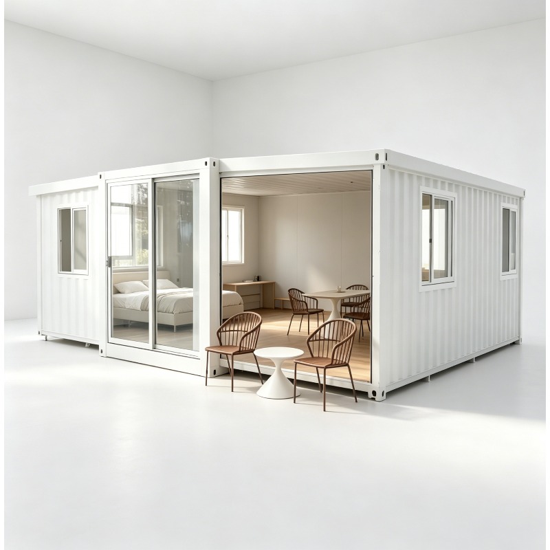 Tiny Home Bathroom Kitchen - 40ft Expandable Container House Prefab Home