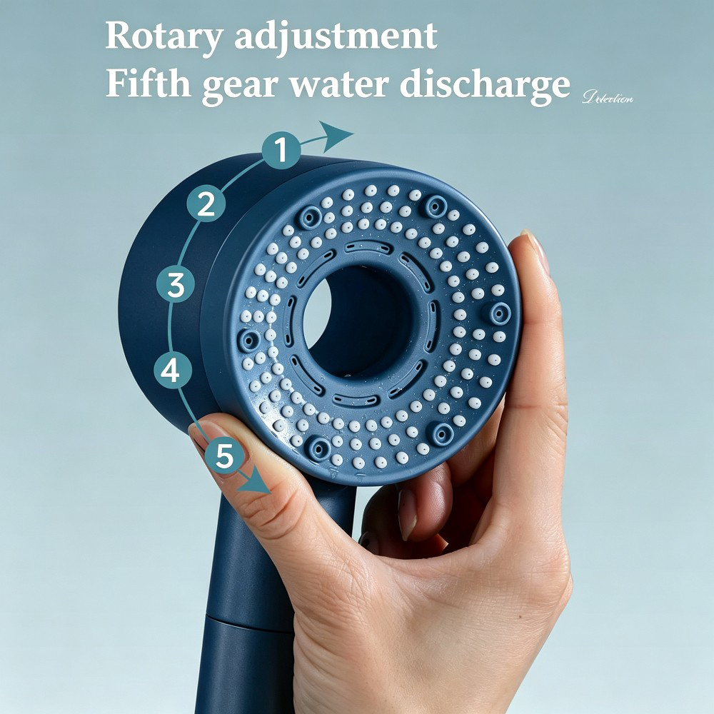 5 Adjustable Modes of High-Pre - Home One Bathroom Accessories 评论和价格