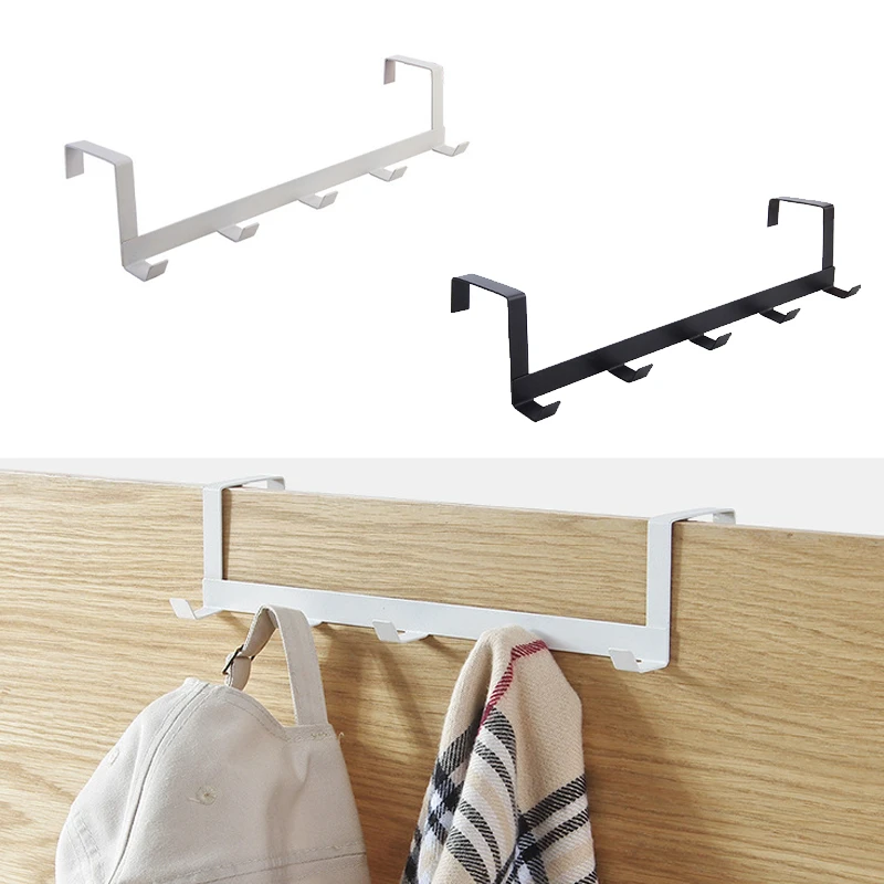 Hooks Over The Door 5 Hooks Ho - Home Creation Bathroom 评论和价格