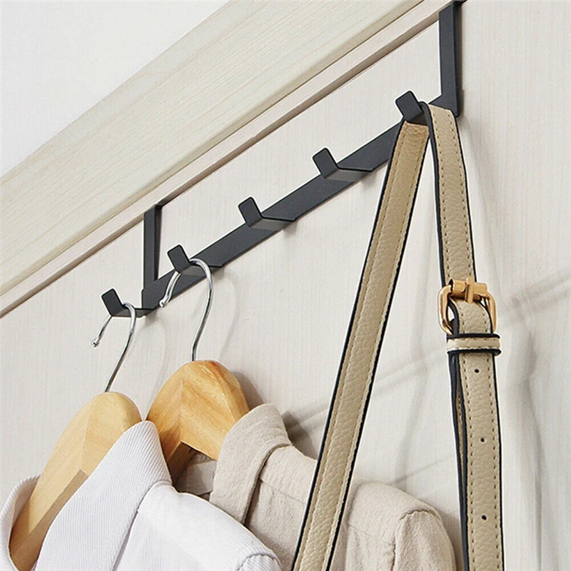 Hooks Over The Door 5 Hooks Ho - Home Creation Bathroom 评论和价格