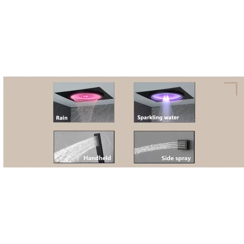Smart LED Shower Set Bathroom  - Home Bathroom Set 评论和价格