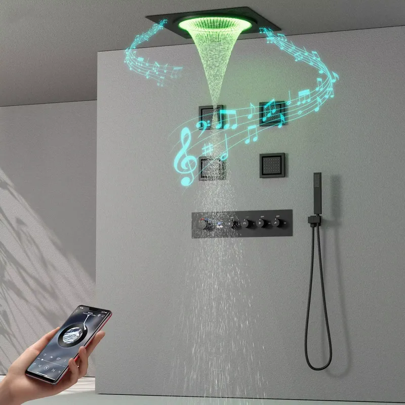 Smart LED Shower Set Bathroom  - Home Bathroom Set 评论和价格