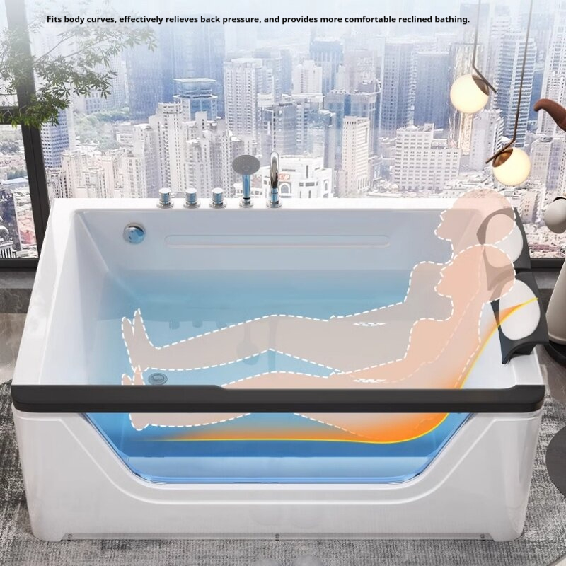 2 Person Acrylic Jacuzzi Hot T - Home Bathroom Jacuzzi Tub 评论和价格