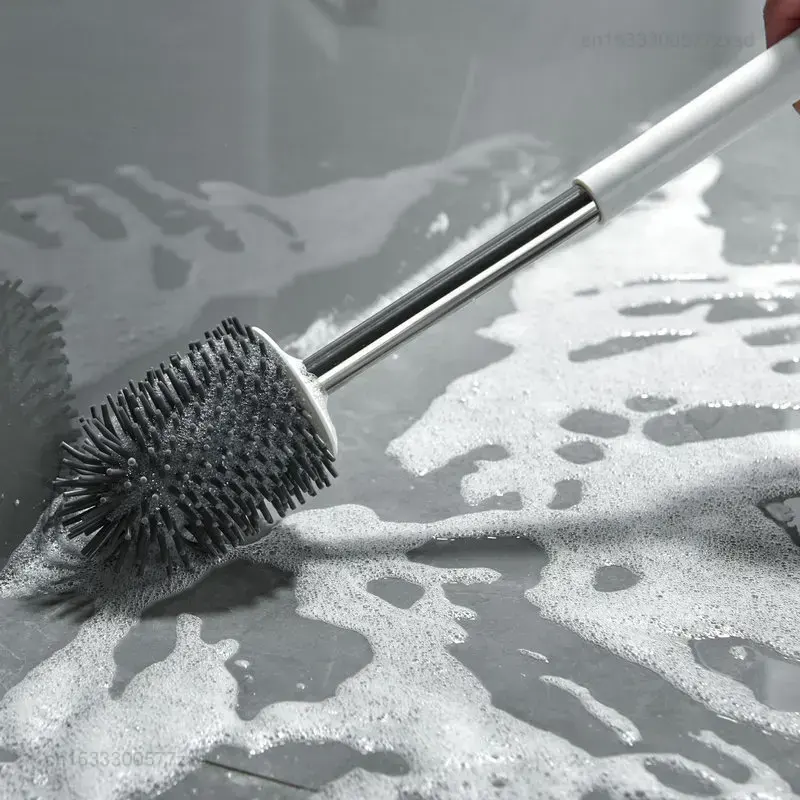 Silicone TPR Toilet Brush With - Home Creation Bathroom 评论和价格