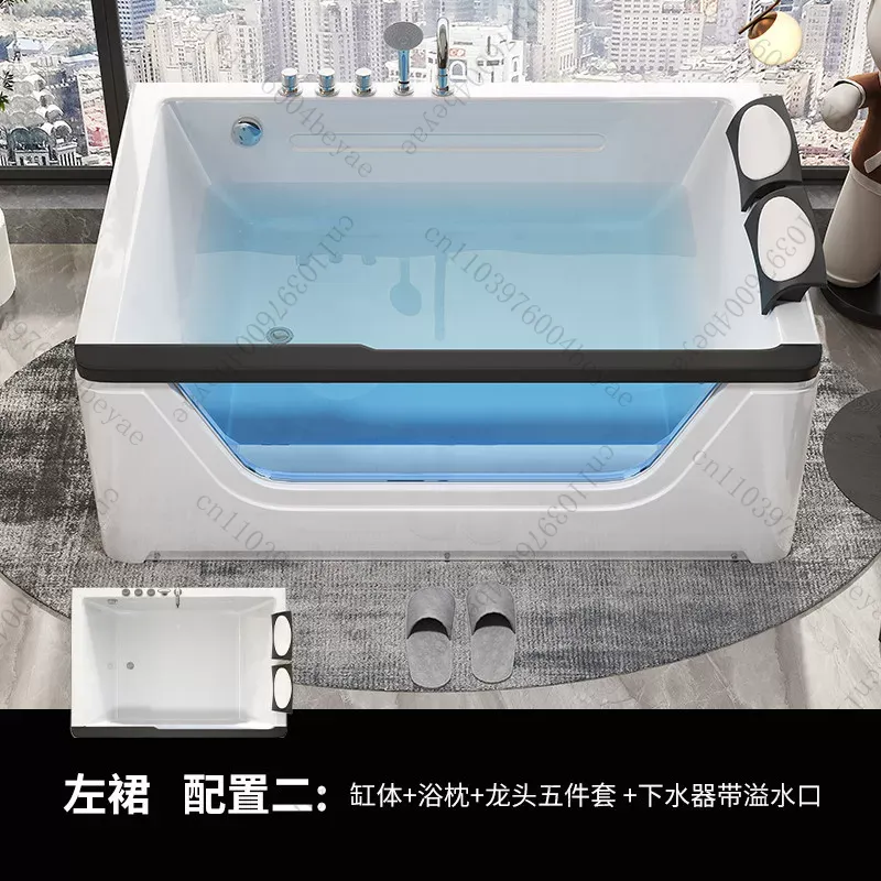 2 Person Acrylic Jacuzzi Hot T - Home Bathroom Jacuzzi Tub 评论和价格