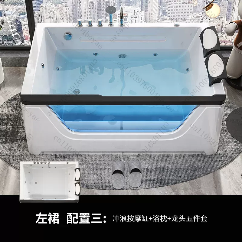 2 Person Acrylic Jacuzzi Hot T - Home Bathroom Jacuzzi Tub 评论和价格