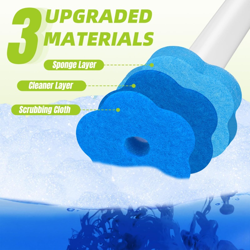 Toilet Brush With Disposable R - Home Creation Bathroom 评论和价格