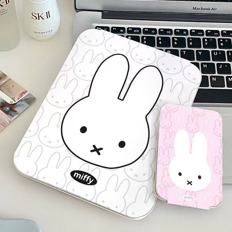 Miffy Bunny Makeup Mirror Port - Home Goods Bathroom Mirrors 评论和价格
