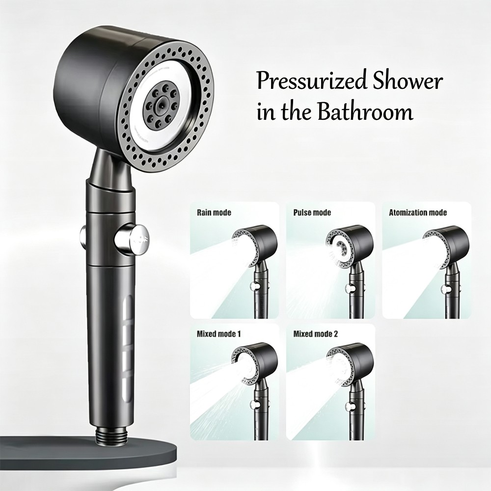 High-Pressure Handheld Shower  - Home One Bathroom Accessories 评论和价格