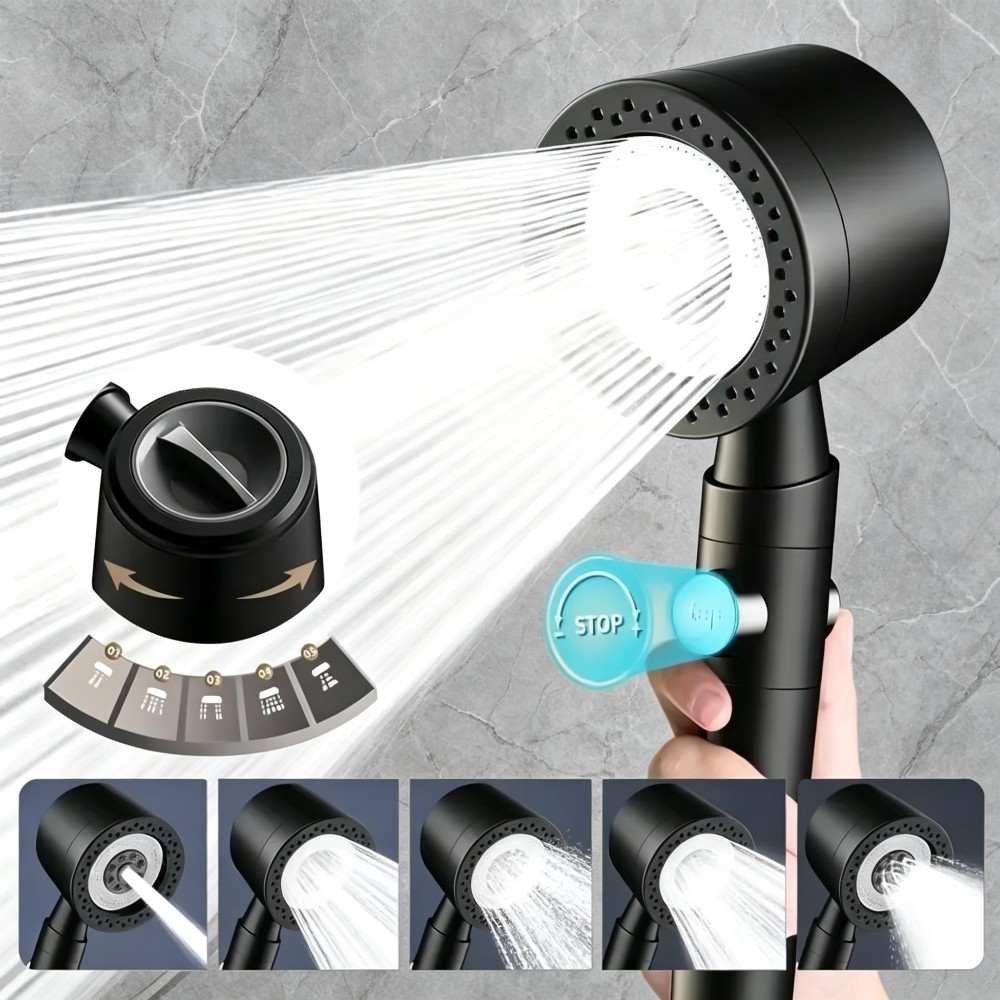 High-Pressure Handheld Shower  - Home One Bathroom Accessories 评论和价格