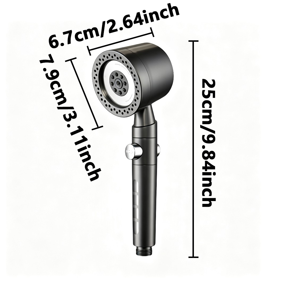 High-Pressure Handheld Shower  - Home One Bathroom Accessories 评论和价格