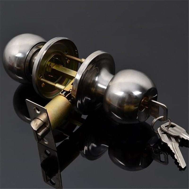 Round Ball Privacy Door Knob B - Home Bathroom Hardware 评论和价格