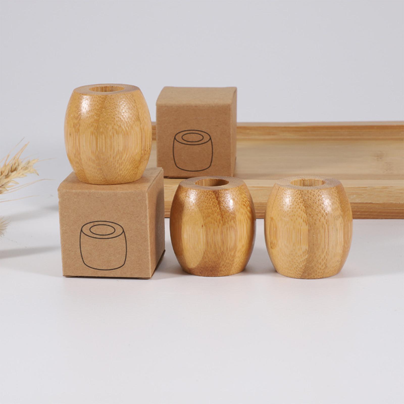 Bamboo Toothbrush Holder Compa - Home One Bathroom Accessories 评论和价格