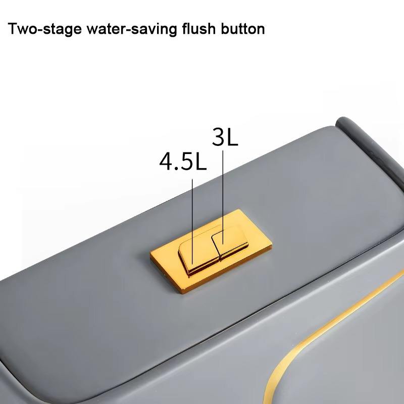 Modern Dual-Flush One-Piece Ce - Home One Bathroom Accessories 评论和价格