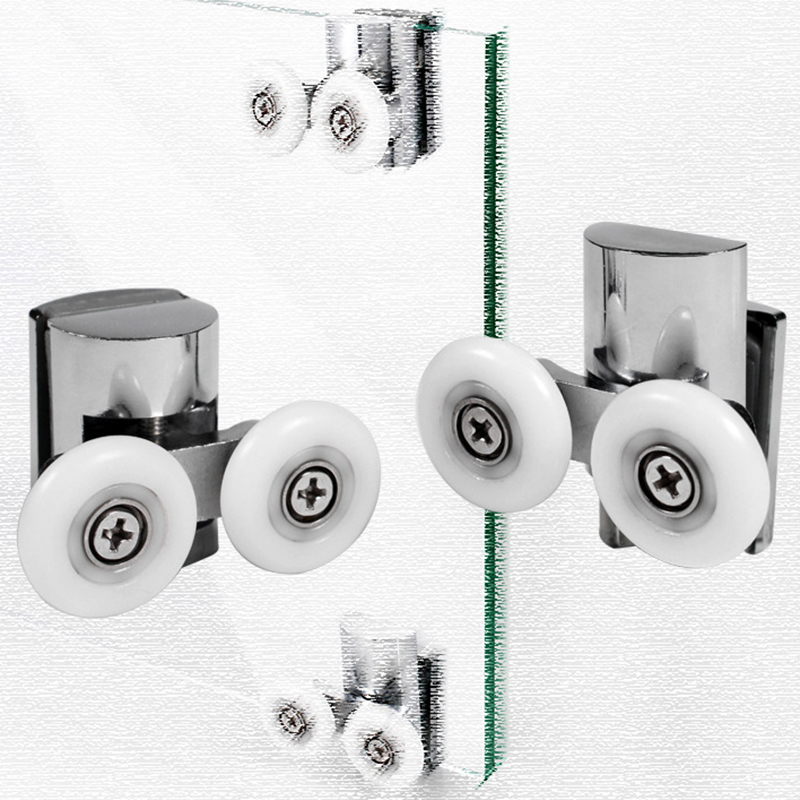 Runners Wheel Shower door Hard - Home Bathroom Hardware 评论和价格