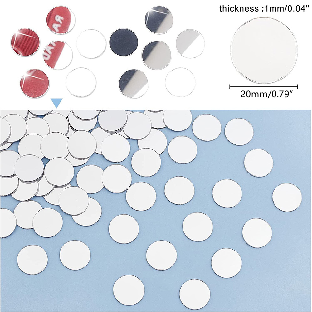 50PCS Round Mini Mosaic Tiles  - Home Bathroom Wall Tiles 评论和价格