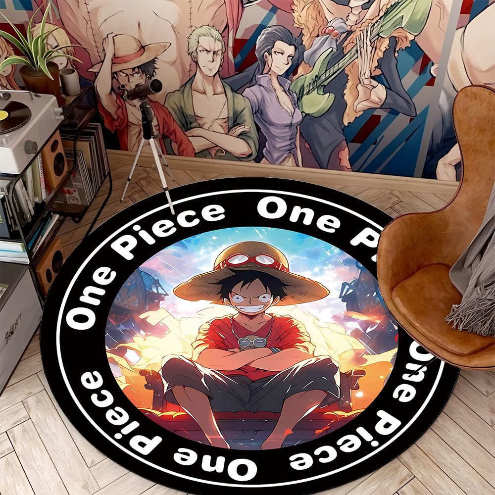 One Piece Floor Mat Anime Non- - Home One Bathroom Accessories 评论和价格