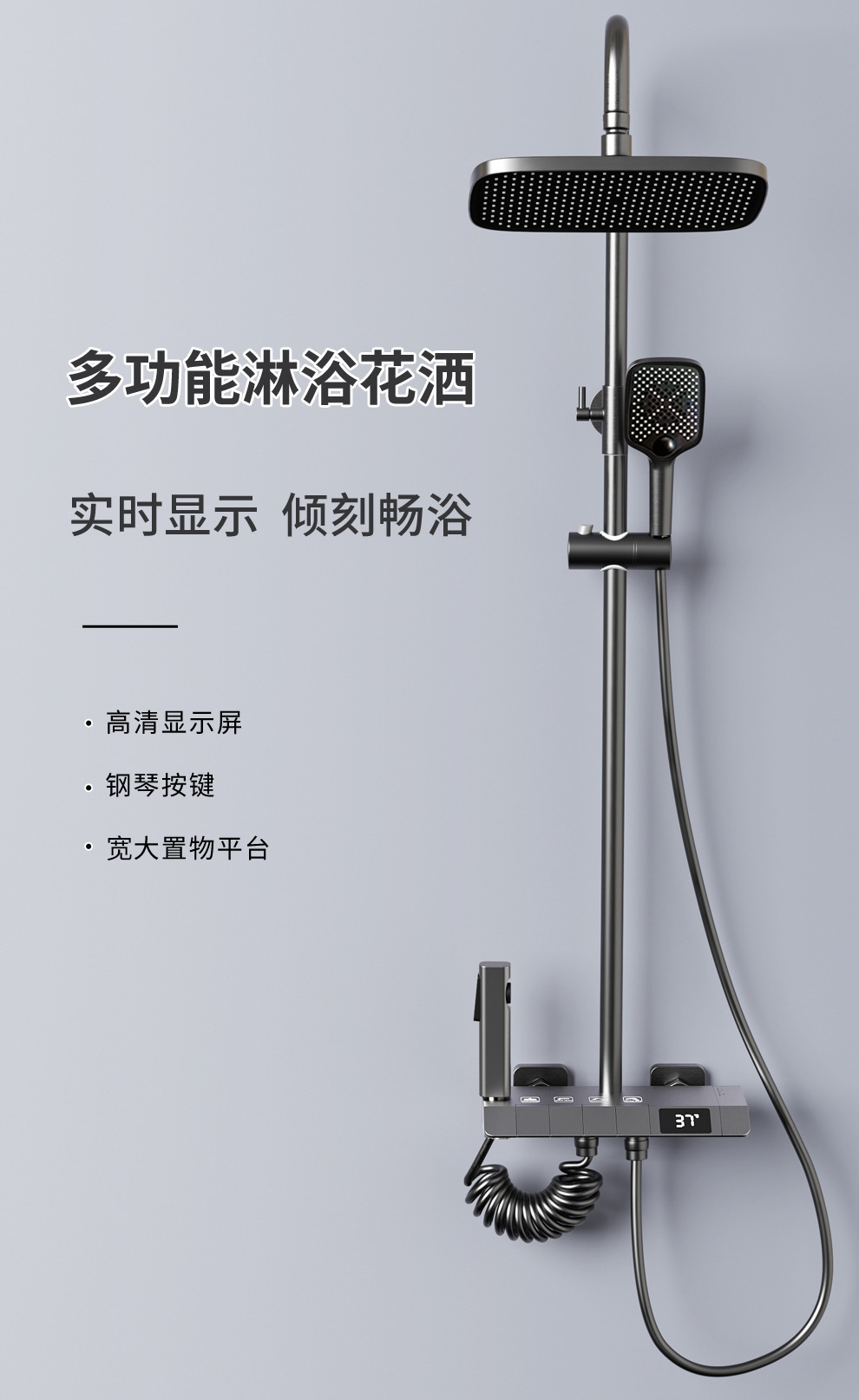 New Fashioned Brass Gun Grey P - Home Bathroom Set 评论和价格