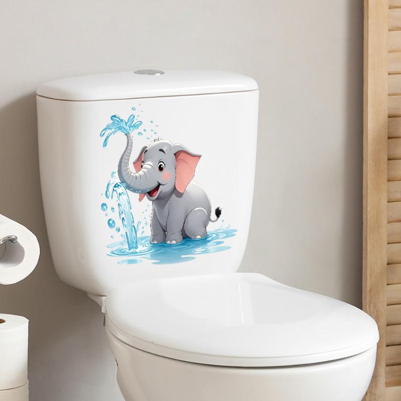 【HG】Ocean Themed Toilet Sticke - Home Bathroom Design 评论和价格