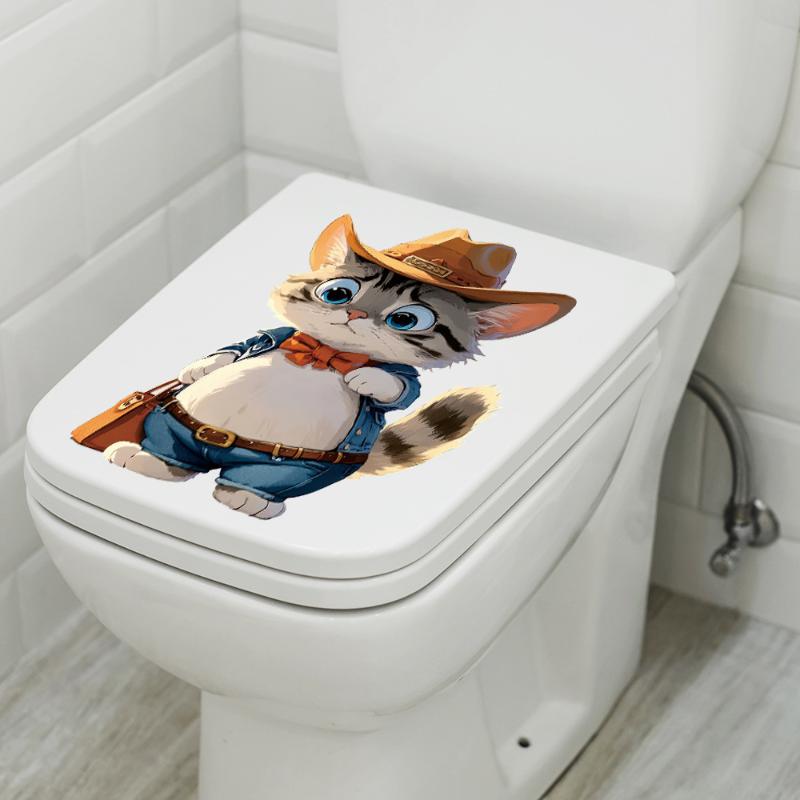 【HG】Ocean Themed Toilet Sticke - Home Bathroom Design 评论和价格
