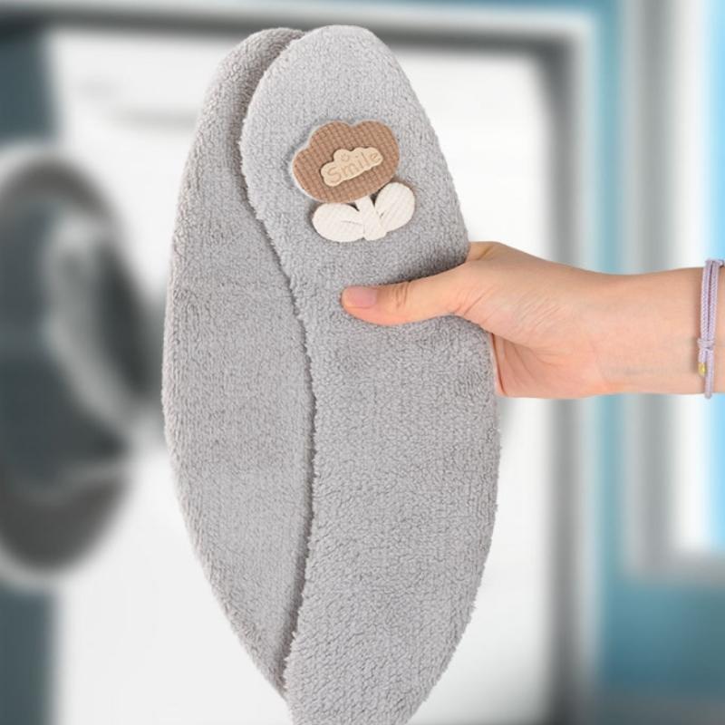 1Pair Winter Plush Toilet Seat - Home Bathroom With Two Toilets 评论和价格