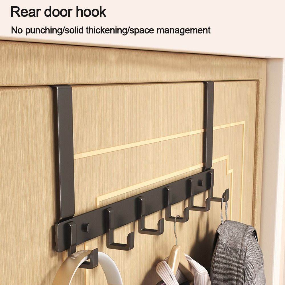 Hooks Over The Door 6 Hooks Cl - Home Creation Bathroom 评论和价格