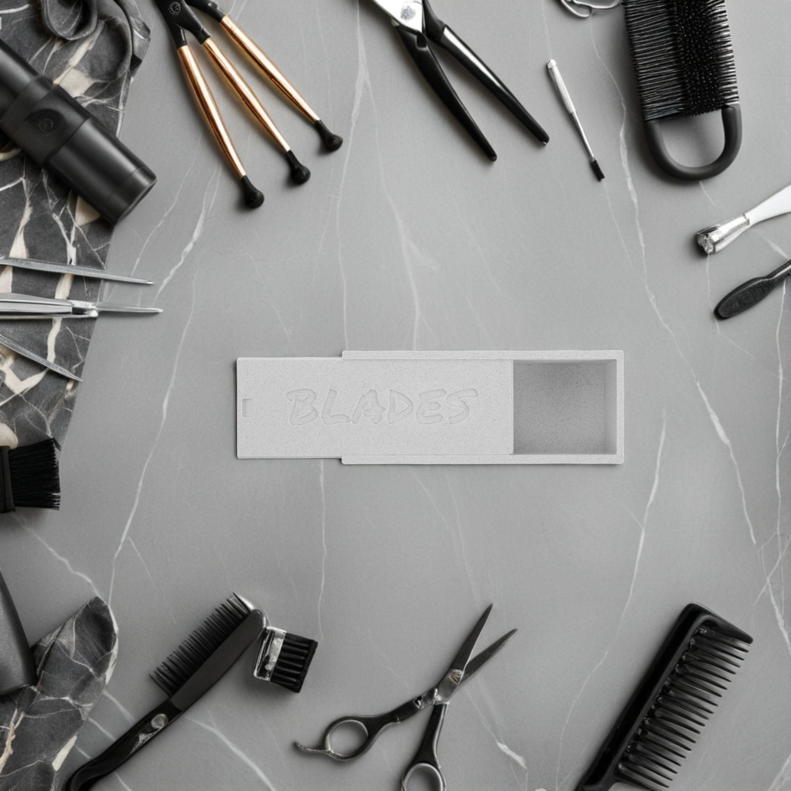 White Double Compartment Blade - Home One Bathroom Accessories 评论和价格