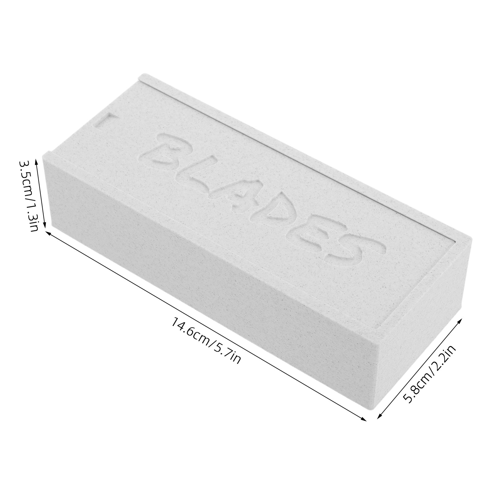 White Double Compartment Blade - Home One Bathroom Accessories 评论和价格