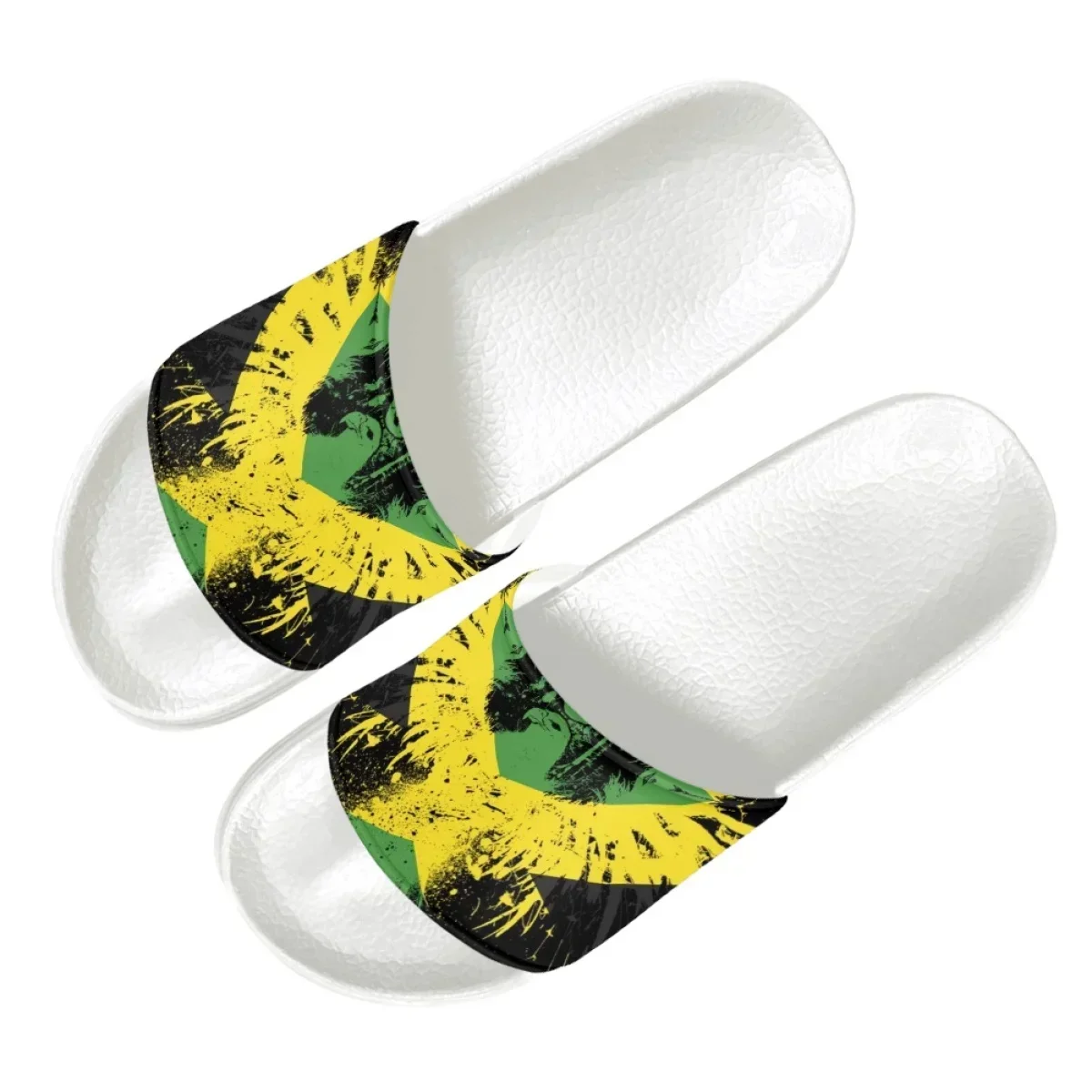 Jamaica Flag Art Design Print  - Home Bathroom Design 评论和价格