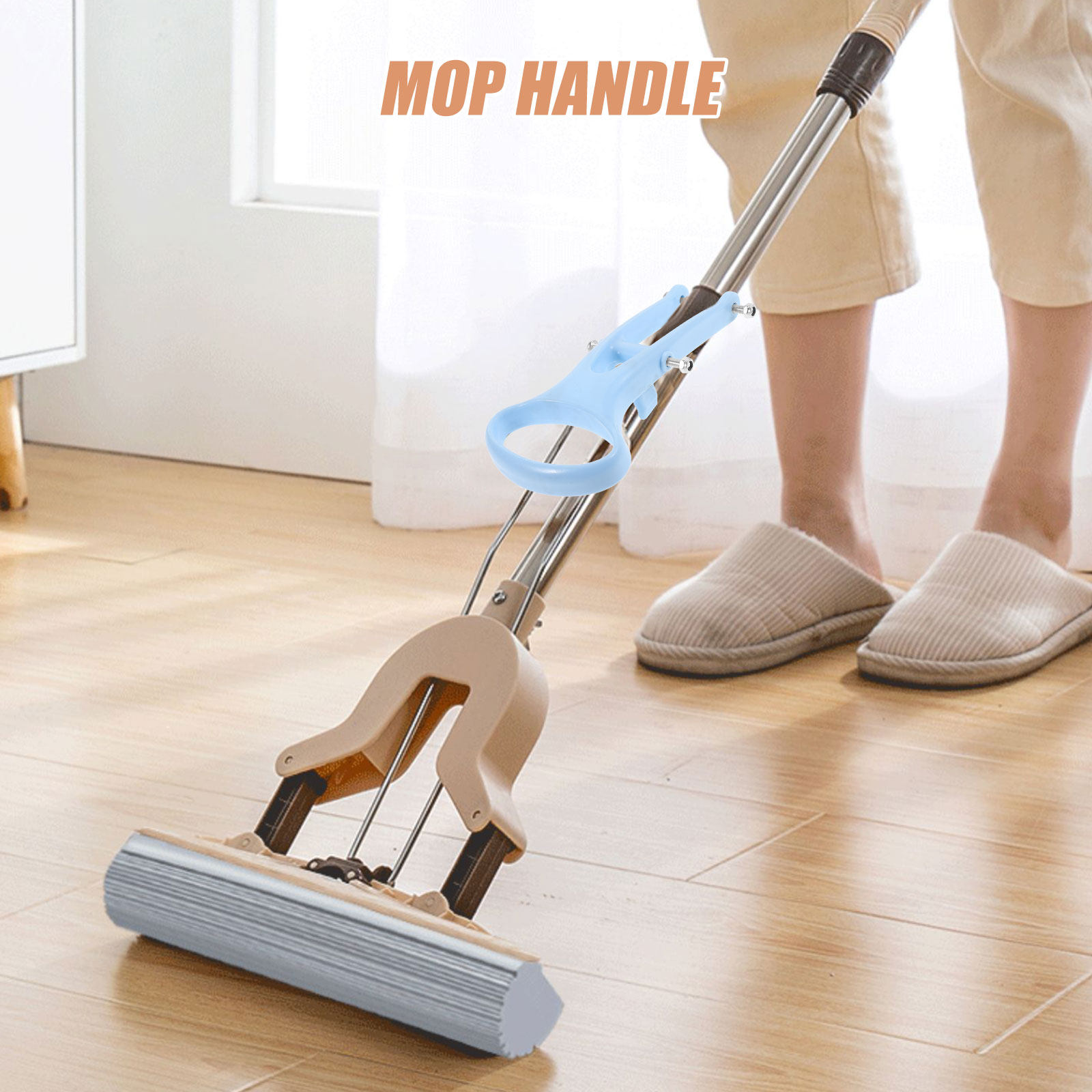 Sponge Mop Handle Replacement  - Home Bathroom Break 评论和价格