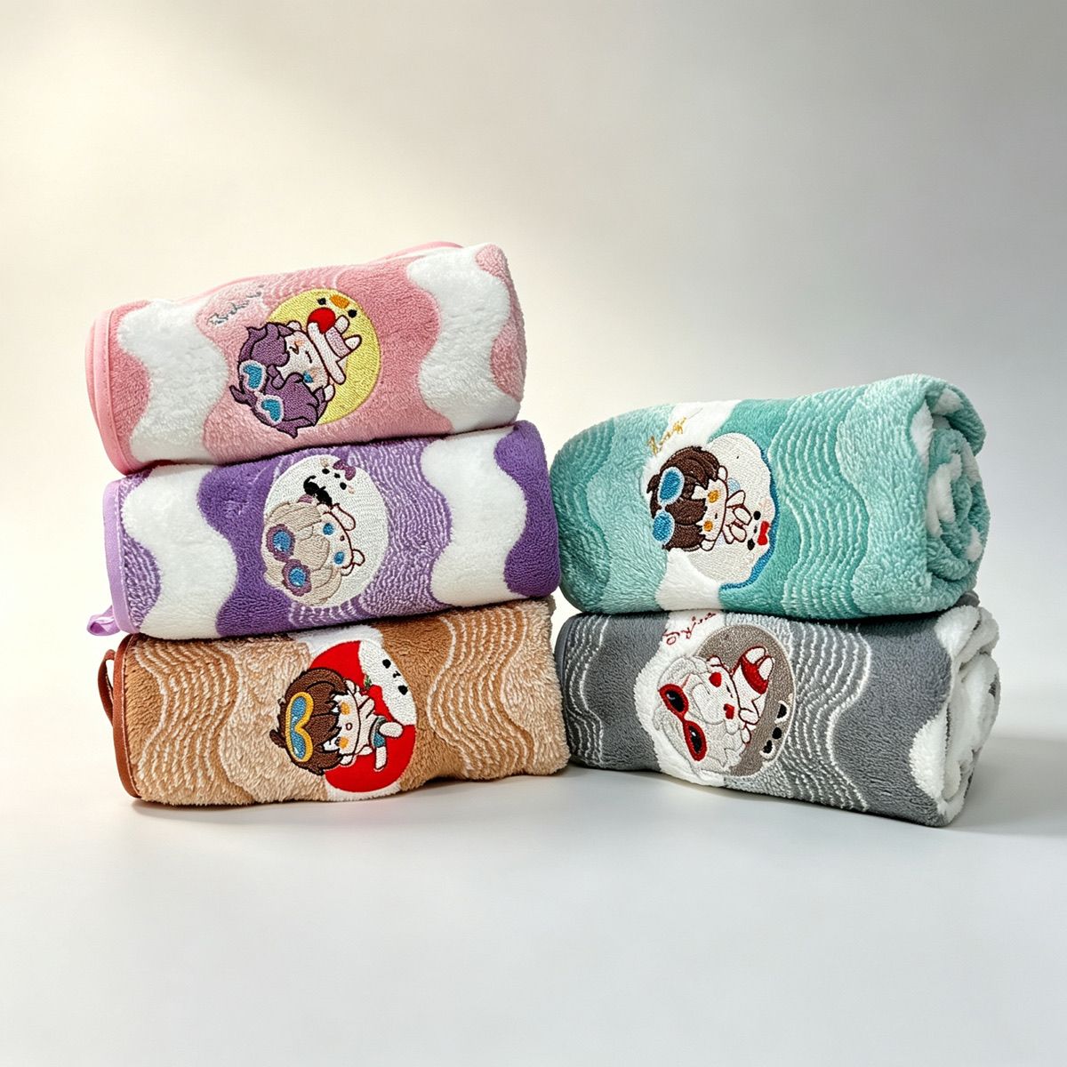 Anime Love and Deepspace Coral - Home Bathroom Set 评论和价格
