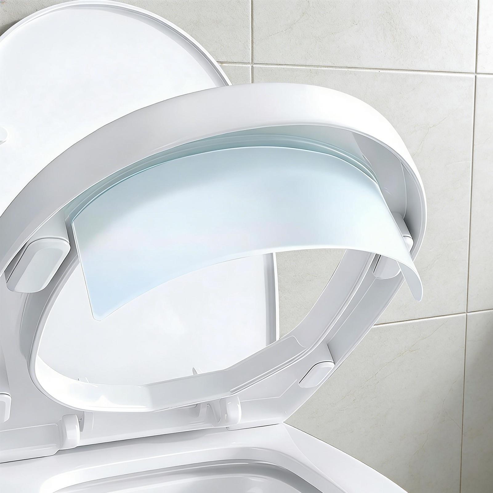 10 Inch Toilet Seat Urine Spla - Home Bathroom With Two Toilets 评论和价格