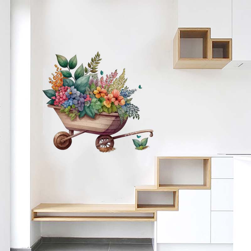 Rural Style Flower Watercolor  - Home Bathroom Wall Tiles 评论和价格