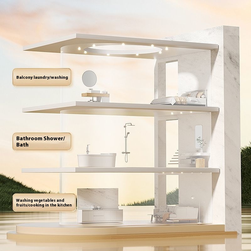 Pre-shower head, shower set fo - Home Bathroom Set 评论和价格
