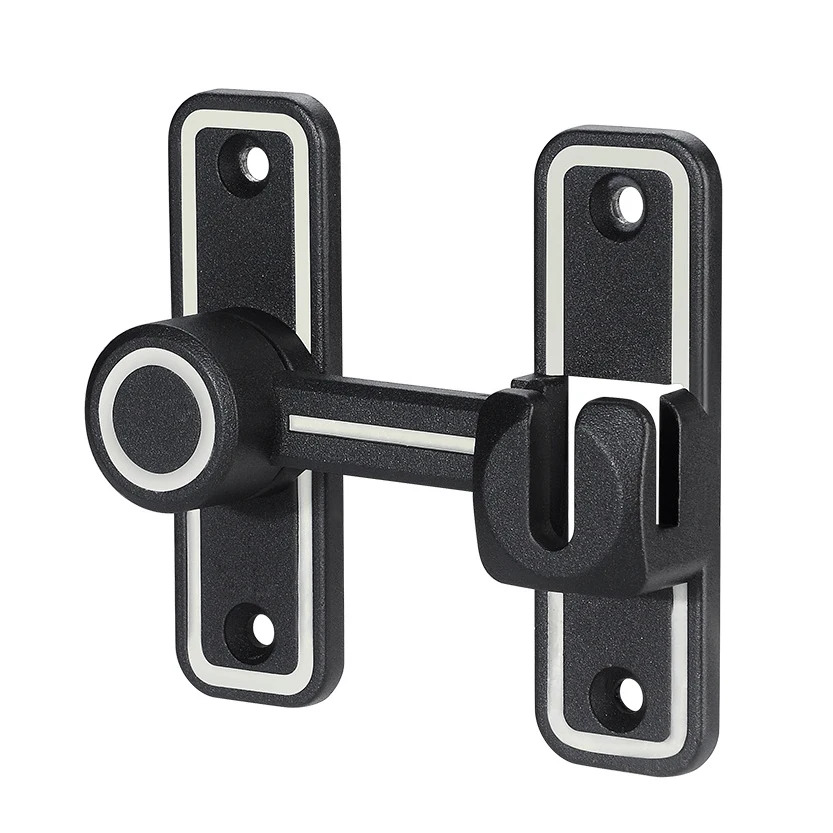 Black Luminous Barn Door Latch - Home Bathroom Hardware 评论和价格
