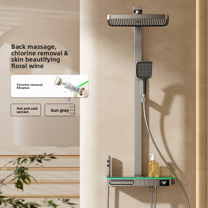 Smart Digital Display Dechlori - Home Bathroom Set 评论和价格