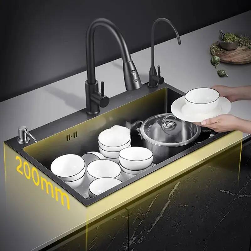 Bathroom Black Nano Kitchen Si - Home One Bathroom Accessories 评论和价格