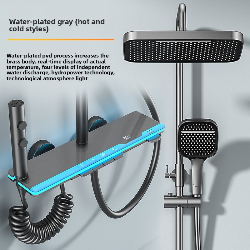Smart Digital Display Thermost - Home Bathroom Set 评论和价格