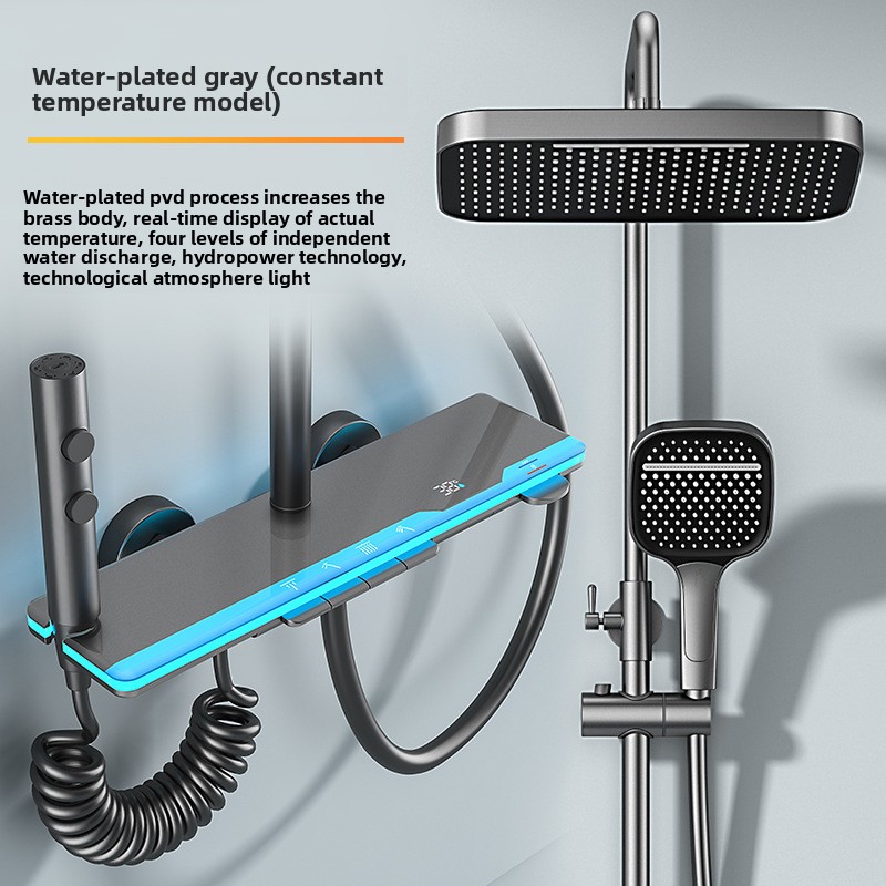 Smart Digital Display Thermost - Home Bathroom Set 评论和价格