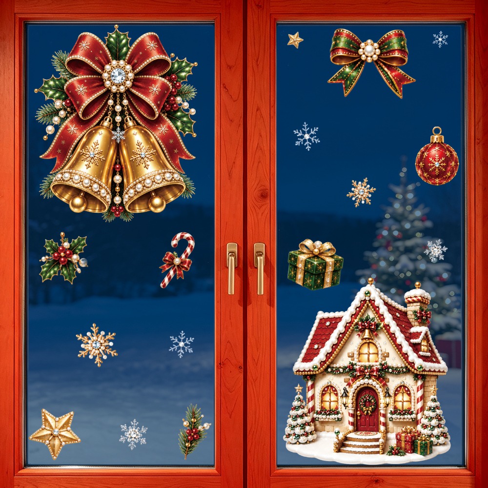 Christmas 2027 New Window Stic - Home Bathroom Wall Tiles 评论和价格