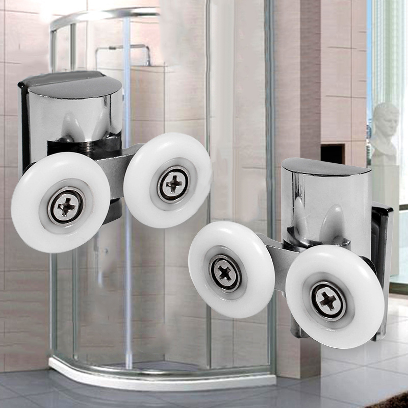 Runners Wheel Shower door Hard - Home Bathroom Hardware 评论和价格