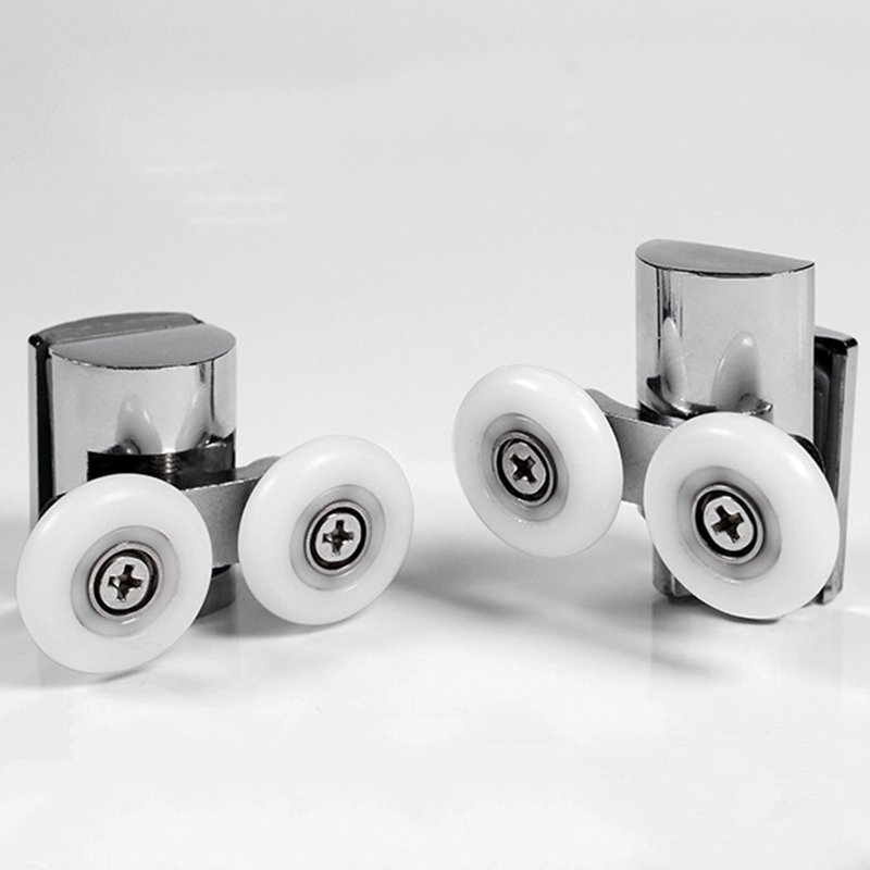 Runners Wheel Shower door Hard - Home Bathroom Hardware 评论和价格