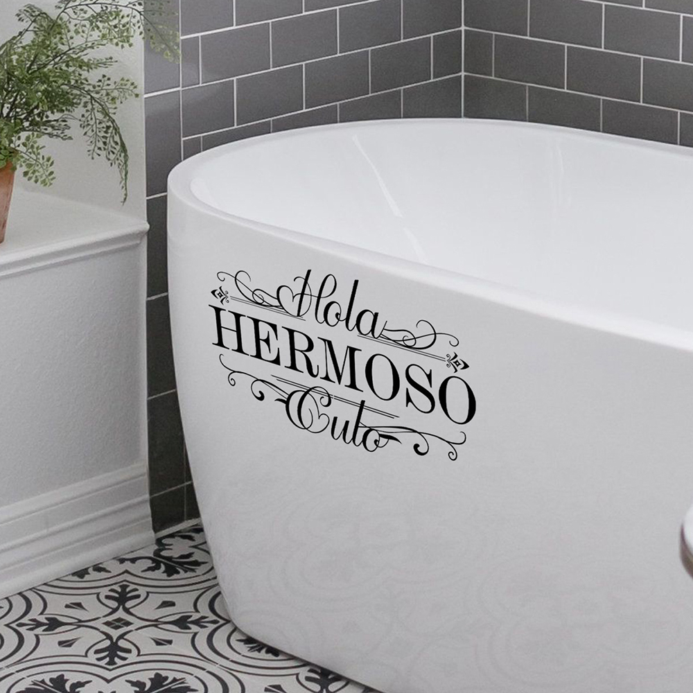 Spanish Funny Hola Heromoso To - Home Bathroom Wall Tiles 评论和价格