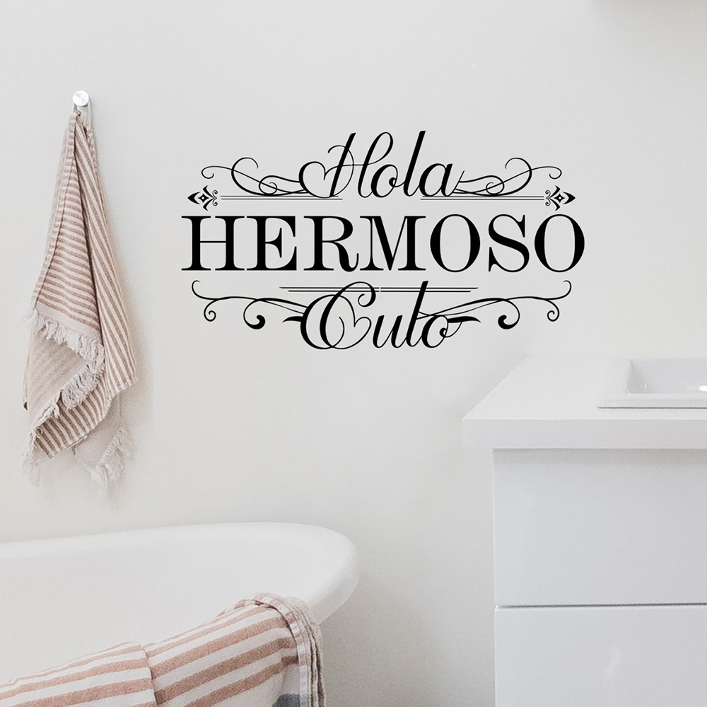 Spanish Funny Hola Heromoso To - Home Bathroom Wall Tiles 评论和价格
