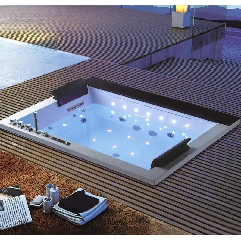 Double Bath Jacuzzi with Digit - Home Bathroom Jacuzzi Tub 评论和价格