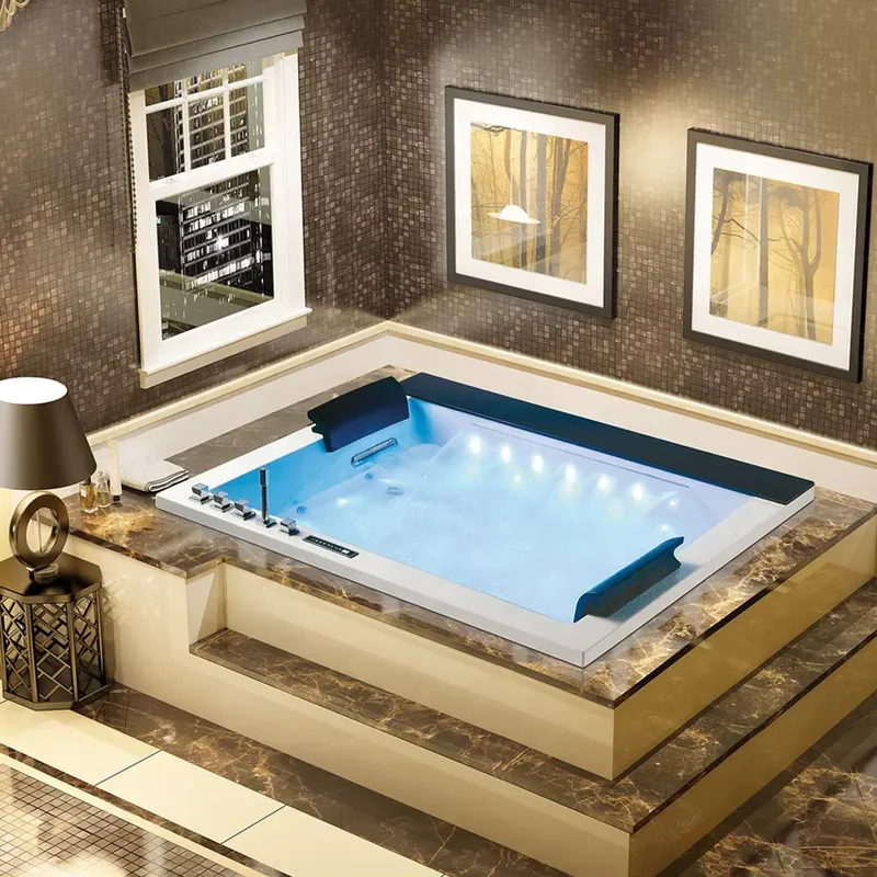 Double Bath Jacuzzi with Digit - Home Bathroom Jacuzzi Tub 评论和价格