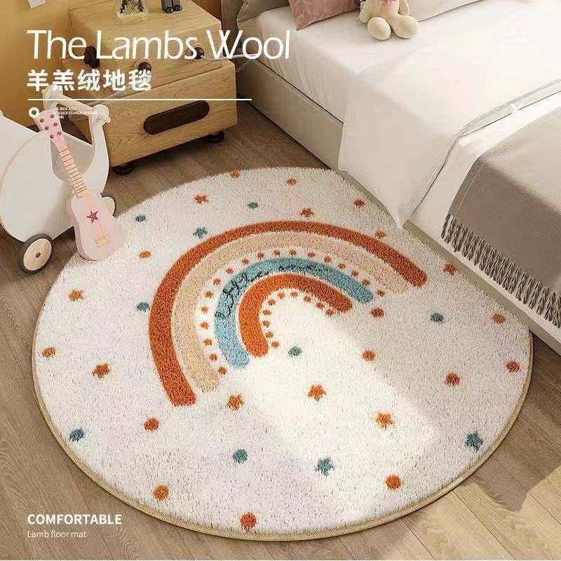 VIKAMA Flannel Cartoon Round C - Home Made Bathroom Vanity 评论和价格