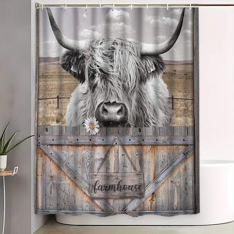1/3/4Pcs Creative Scottish Hig - Home Bathroom With Two Toilets 评论和价格